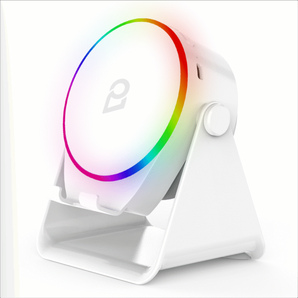 Enkado EKD-S11 5in1 Wireless İndüksiyon Bluetooth 5W RGB Beyaz Speaker