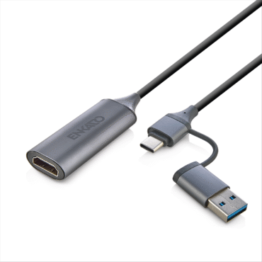 Enkado EKD-TP46 Type-c+ USB 3.0 to Hdmi Vi̇deo Capture