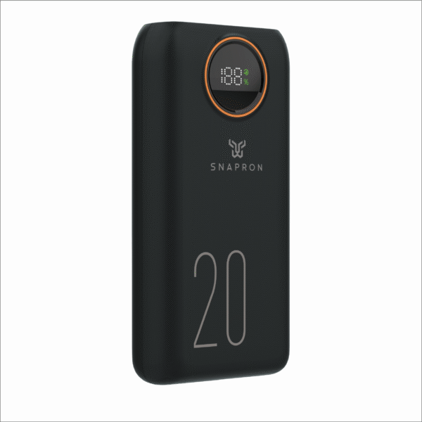 Snapron SNP-3013 20.000 Mah LCD Ekran Dahili Kablolu 22.5w Hızlı Şarj Powerbank