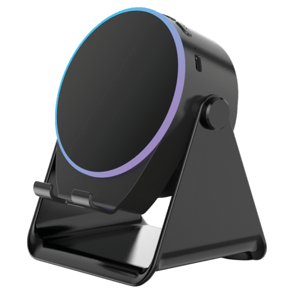 Enkado EKD-S10 5i̇n1 Wi̇reless Inducti̇on  Bluetooth 5W 2000 Mah RGB Si̇yah Speaker