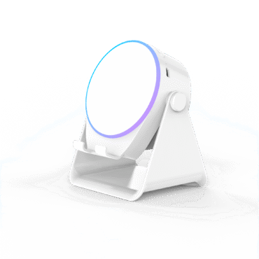 Snapron SNS9101 5i̇n1 Wi̇reless Inducti̇on Bluetooth 5w 2000 Mah RGB Beyaz Speaker