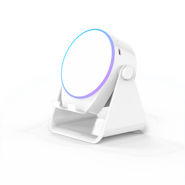 Snapron SNS9101 5i̇n1 Wi̇reless Inducti̇on Bluetooth 5w 2000 Mah RGB Beyaz Speaker